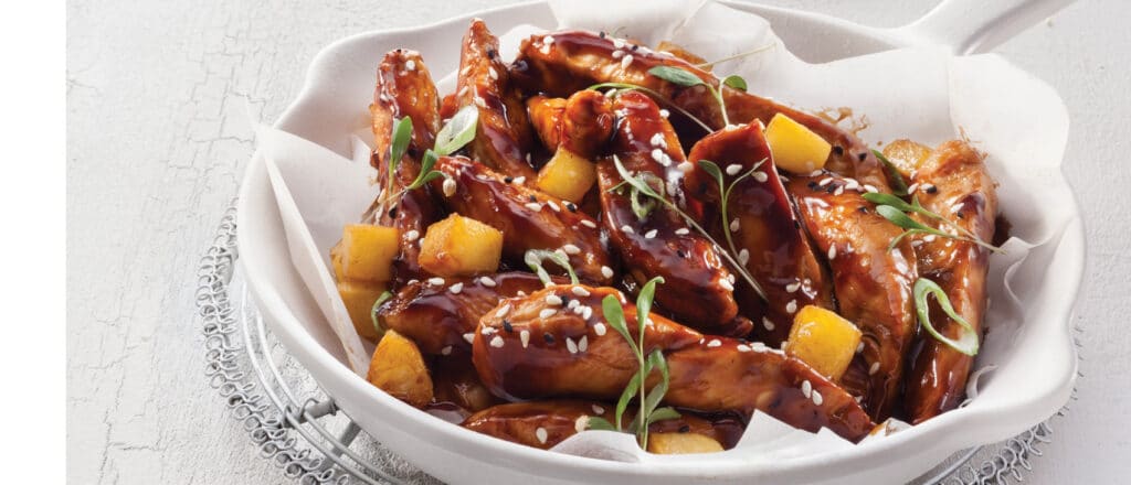 Teriyaki με ανανά