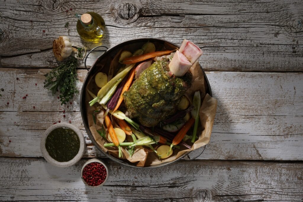 Μοσχαρίσιο κότσι chimichurri