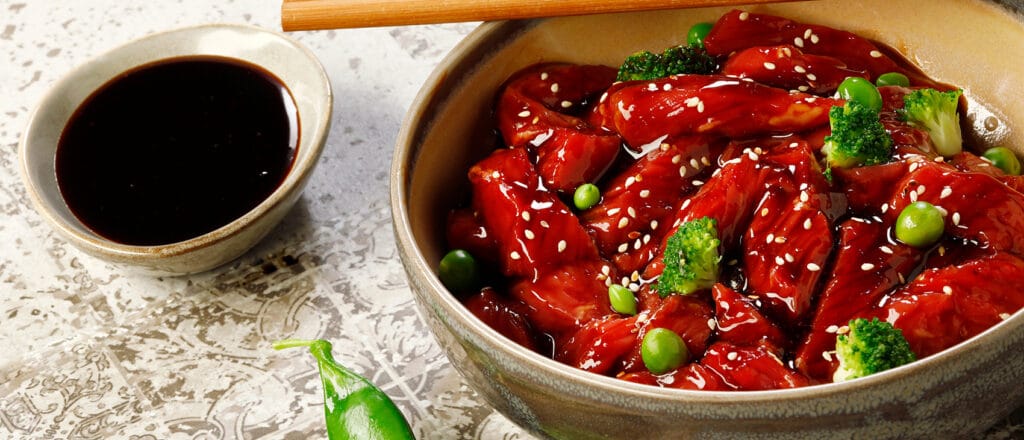 Μοσχάρι teriyaki