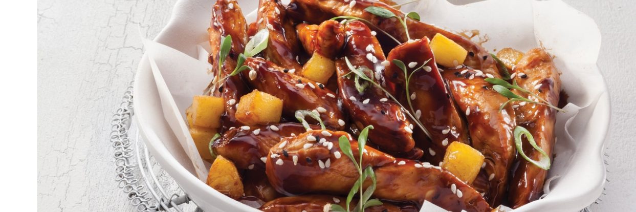 Teriyaki με ανανά